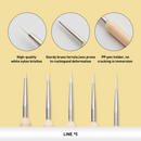 5pcs Artist Detail Paint Brush Set by Himi- high quality Taklon Bristles