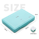 HIMI Gouache Twin 48 Paint Set, 48 Colors x 12ml with 3 Brushes & Palette, Unique Jelly Cup Design, Non-Toxic, Guache Paint for Canvas Watercolor Paper - Perfect for Beginners, Students, Artists