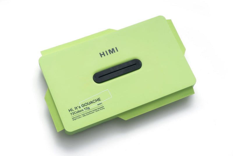 NEW HIMI GOUACHE PAINT SET, TWIN CUP,12G/72, Green Apple  Unique Jelly Cup Design, Non-Toxic, Gouache Paint for Canvas Watercolor Paper - Perfect for Beginners, Students, Artists