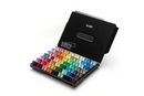 HIMI GOUACHE PAINT SET, TWIN CUP,12G/112COLORS, Black Unique Jelly Cup Design, Non-Toxic, Gouache Paint for Canvas Watercolor Paper - Perfect for Beginners, Students, Artists