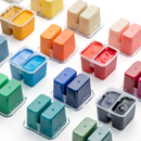 HIMI Gouache Twin Paint Set, 36 Colors x 12ml with 3 Brushes & Palette, Unique Jelly Cup Design, Non-Toxic, Guache Paint for Canvas Watercolor Paper - Perfect for Beginners, Students, Artists