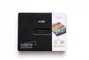 HIMI GOUACHE PAINT SET, TWIN CUP,12G/112COLORS, Black Unique Jelly Cup Design, Non-Toxic, Gouache Paint for Canvas Watercolor Paper - Perfect for Beginners, Students, Artists