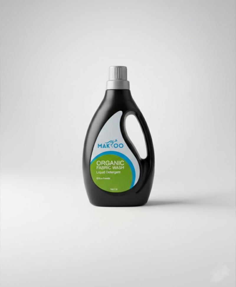 Makroo Organic Fabric Wash Liquid Detergent 1 Liter
