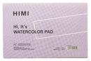 Himi 160gsm 50 pages 8.5in, Green - Painting Gouache Paper Pad Spiral Book For Watercolors, Gouache, Acrylics, Pencils - 🎨Artbyharshi