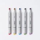 HIMI-CC Alcohol based Art markers Brush & chisel – set of 80 colors