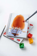 Himi 160gsm 50pcs Painting Gouache Paper Pad Spiral Book For Watercolors, Gouache, Acrylics, Pencils - 🎨Artbyharshi