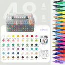 MIYA Acrylic Art markers Double tip – set of 48 colors