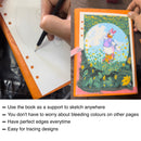 The Perfect Felixible Art Journal For Watercolors, Gouache, Acrylics, Pencils - 🎨Artbyharshi