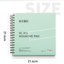 HIMI - Spiral Gouache Pad - 8.5 x 8.5" (Inches) - 160 GSM