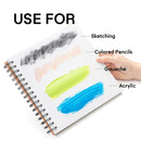 HIMI - Spiral Gouache Pad - 8.5 x 8.5" (Inches) - 160 GSM