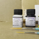 AlphaFlex Primary 1oz, 5 colour Pack with Brushes - Leather and Textile paints
